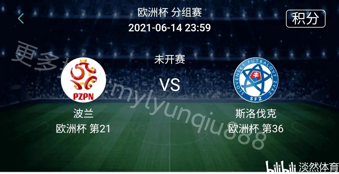 波兰逼平斯洛伐克，晋级淘汰赛
